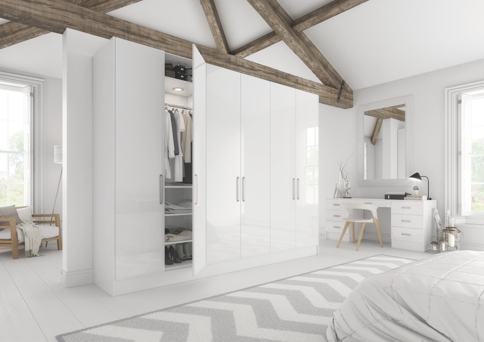 Fitted wardrobes